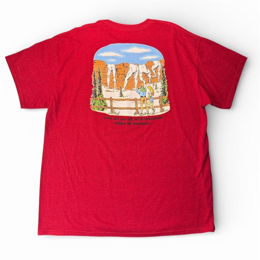 Vintage Mt Rushmore Graphic Tee XL